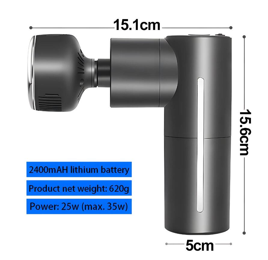 Heat&Cool Massage Gun - Mini Deep Tissue Percussion Muscle Massager