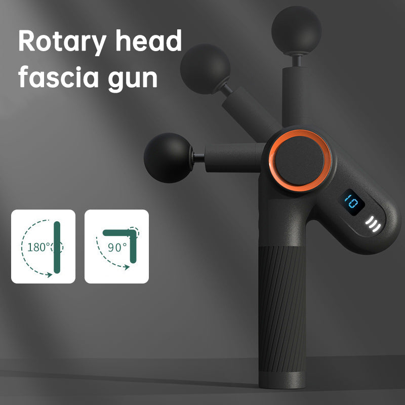 900-Turn Rotatable Fascial Massage Gun
