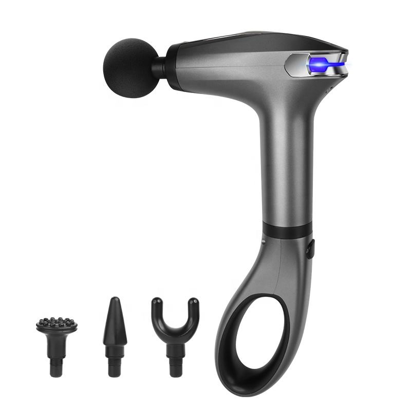 4 Massage Silicone Head Powerful Fascial Gun