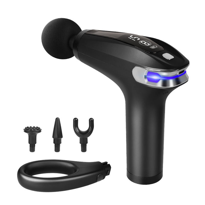 4 Massage Silicone Head Powerful Fascial Gun