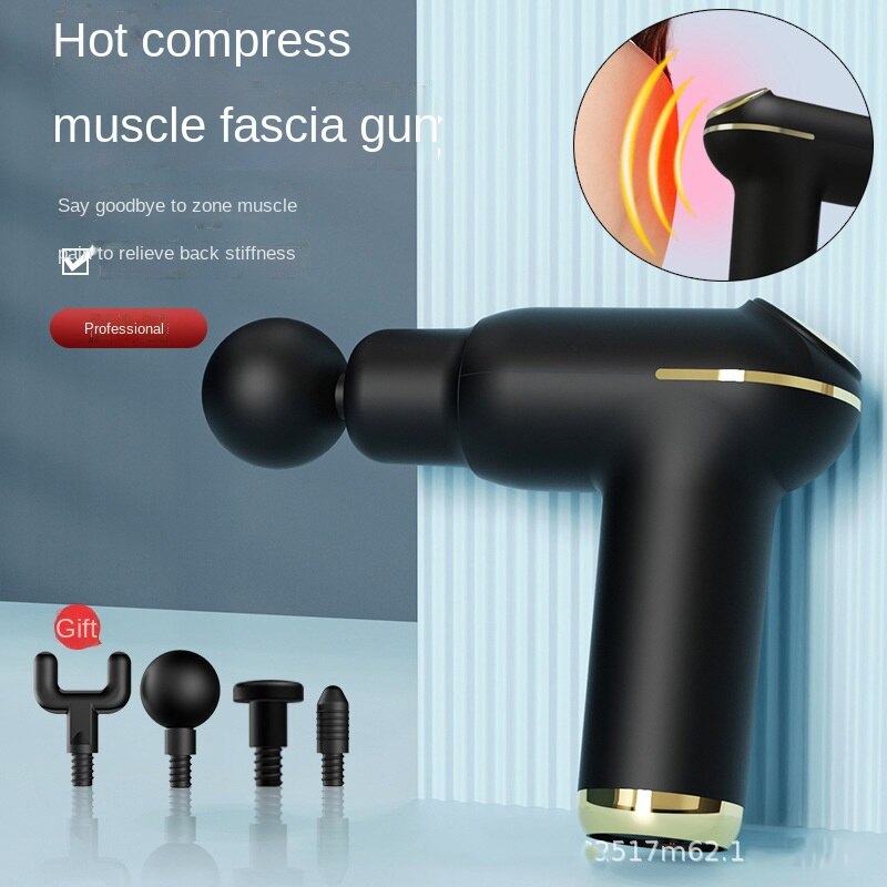 Hot Compress Fascia Gun for Muscle Recovery