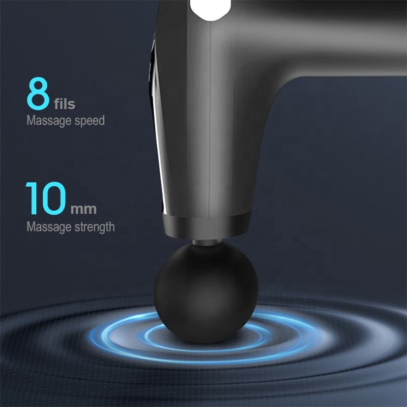 4 Massage Silicone Head Powerful Fascial Gun