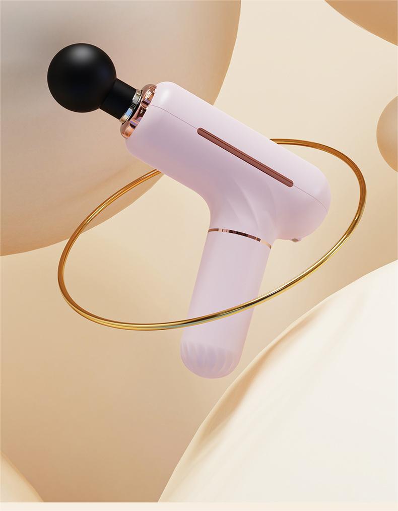 Hot Compress Fitness Electric Impact Gun Muscle Relaxant Massager