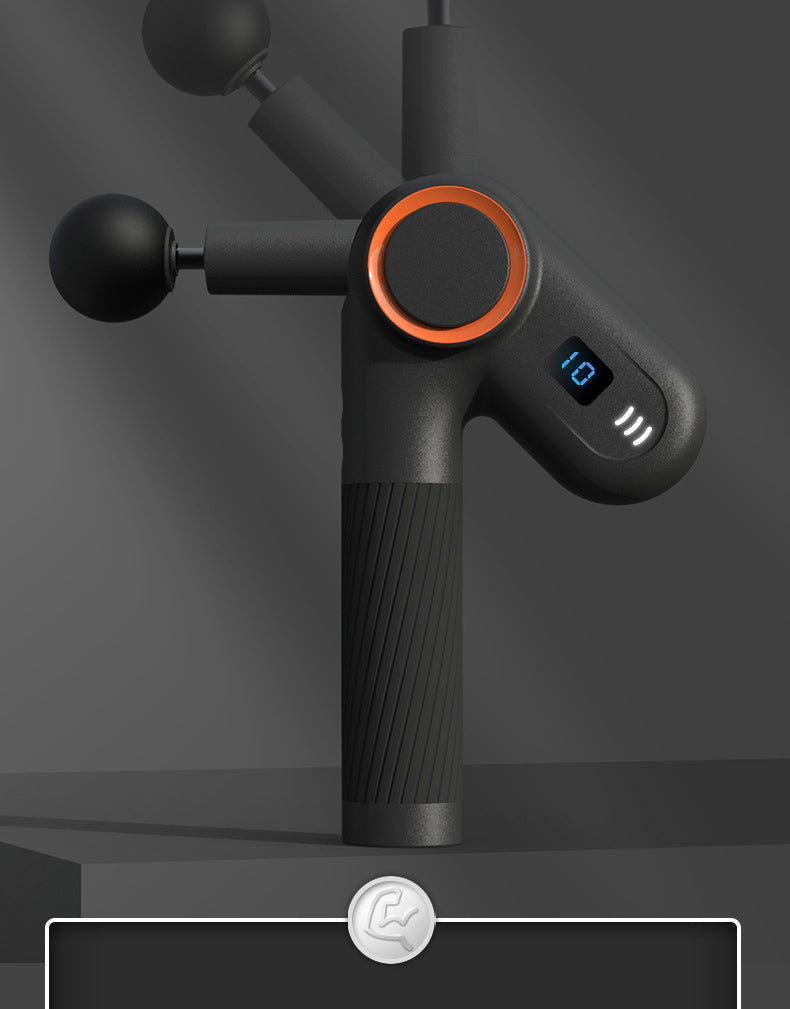 900-Turn Rotatable Fascial Massage Gun