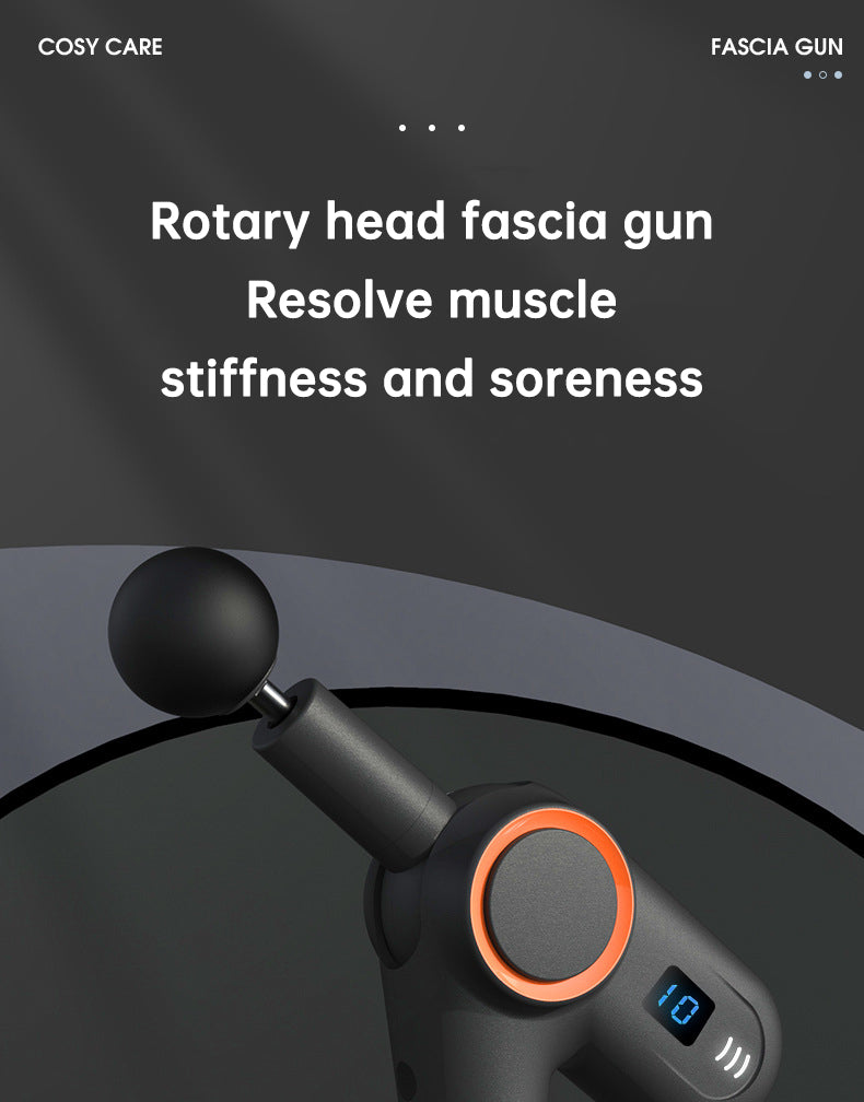900-Turn Rotatable Fascial Massage Gun