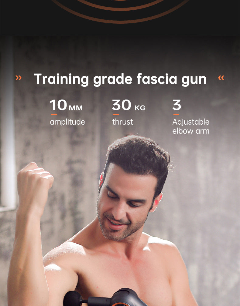 900-Turn Rotatable Fascial Massage Gun