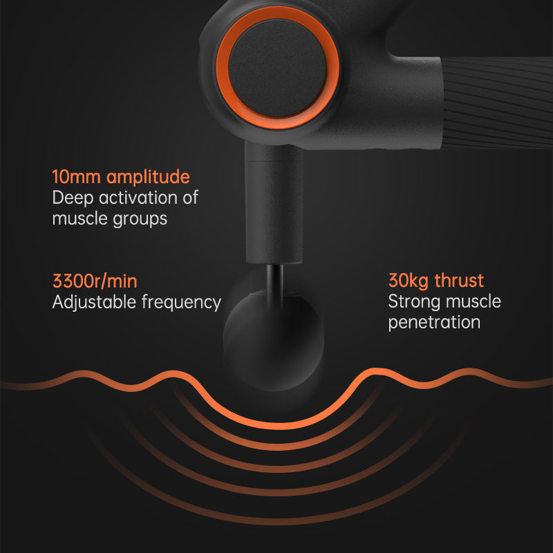 900-Turn Rotatable Fascial Massage Gun
