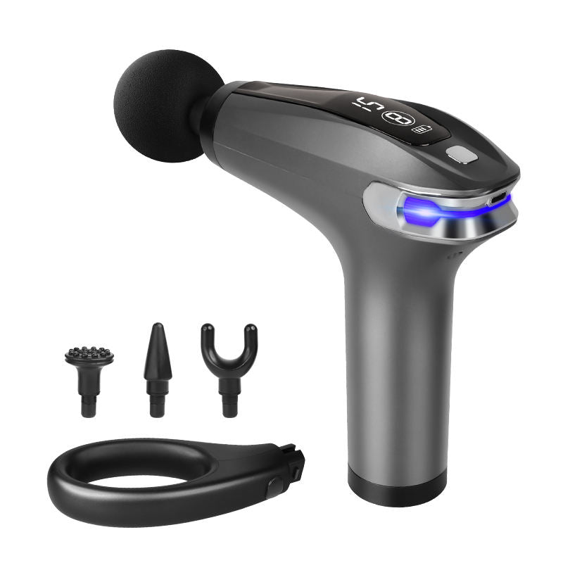 4 Massage Silicone Head Powerful Fascial Gun