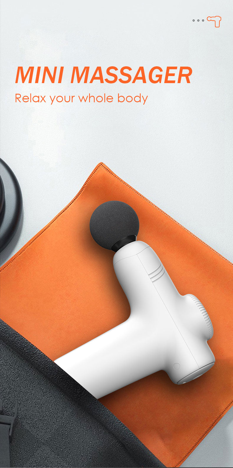 Mini Fascia Gun - Portable Muscle Relaxation Massager