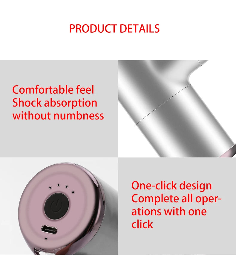 Mini Electric Massage Gun - Deep Tissue Muscle Recovery