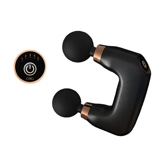 Double Head Fascia Massage Gun