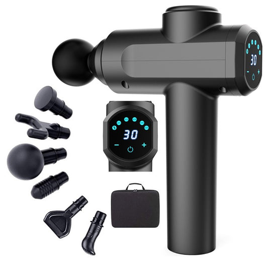 Professional Grade Fascia Gun with 6 Massage Heads