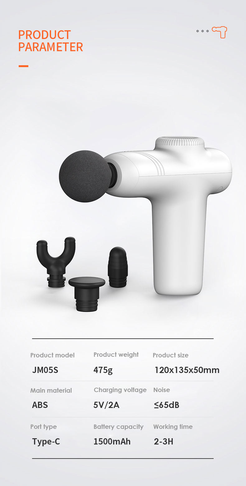 Mini Fascia Gun - Portable Muscle Relaxation Massager